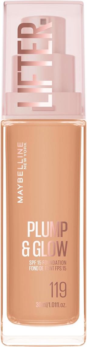 Šķidrā grima bāze Maybelline Plump & Glow, 119, 30 ml