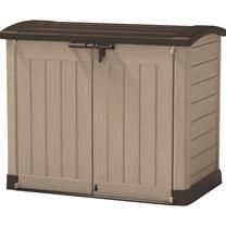 Sodo sandėliukas Keter 17199415, 146 cm x 82 cm x 120 cm, ruda sp.