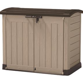 Sodo sandėliukas Keter 17199415, 146 cm x 82 cm x 120 cm, ruda sp.