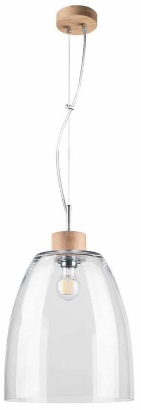 Lampa griesti Spot-Light Campana, E27, 1 x 60 W, caurspīdīga krās. / caurspīdīga krās.