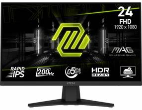 Monitor MSI MAG 244F, IPS, 200 Hz, FHD, 23.8"