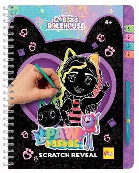 Raižymo rinkinys Lisciani Gabbys Dollhouse Pawtastic, juoda sp./violetinė sp./įvairių spalvų