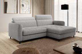 Kampinė sofa Gomsi Raquel 03, šviesiai pilka sp., dešininė, 165 x 228 cm x 100 cm