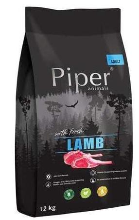 Kuiv koeratoit Piper Animals DLPDNTKAS0005, lambaliha, 12 kg