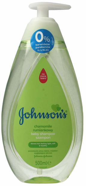 Bērnu šampūns Johnson's Baby Chamomile, 500 ml