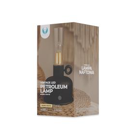 Laualambid Forever Light Retro LED Petroleum, USB, 2W, läbipaistev v./must v.