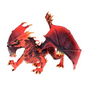 Фигурка-игрушка, дракон ZA5021, красный цв.