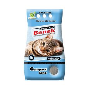 Наполнитель для кошачьего туалета Super Benek, бентонит, 5 л