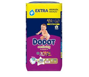 Sauskelnės Dodot Extra Activity, 4 dydis, 10 - 15 kg, 52 vnt.
