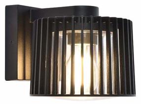 Lampa Lutec Shyne, 25W, E27, IP54, melna krās., 16.1 cm x 16.7 cm