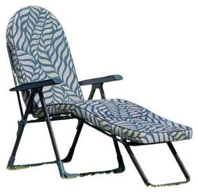 Āra zvilnis Patio Modena Oval, dzeltena krās./zaļa krās./pelēka krās., 142 cm x 59 cm x 105 cm
