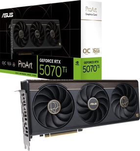 Vaizdo plokštė Asus ProArt GeForce RTX 5070 Ti OC, 16 GB, GDDR7