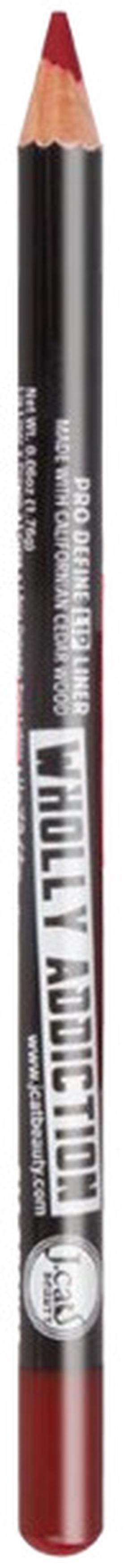 Карандаш для губ J.Cat Beauty Wholly Addiction Pro Define, 1.7 г, red hot цв., 210