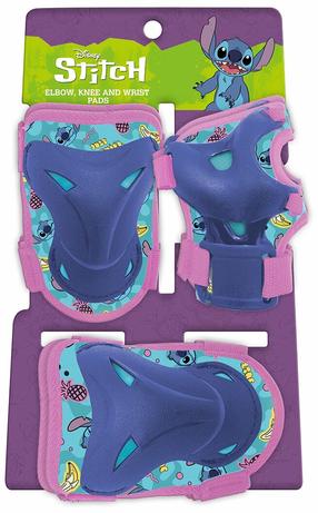 Aizsargu komplekts bērniem Stitch, rozā krās./violeta krās.
