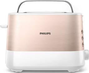 Skrudintuvas Philips Viva Collection HD2638/11, balta sp./rausvojo aukso sp.