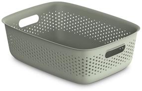 Krepšelis, daiktų saugojimo Orplast OpenStore, 10 l, žalia sp., 39 x 29 x 13 cm