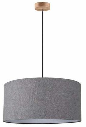 Lampa karināms Britop Asseto, E27, 1 x 60 W, pelēka krās. / brūna krās., 50 x 26 cm