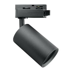 Šviestuvas bėginei sistemai DPM X-Line STR-GU10-B, GU10, 1, juoda sp. / juoda sp.