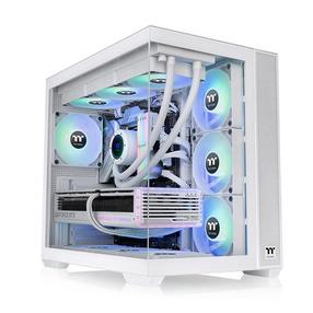 Arvuti korpus Thermaltake View 380 TG ARGB, valge v.