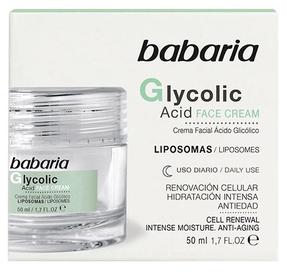 Sejas krēms Babaria Glycolic Acid, 50 ml