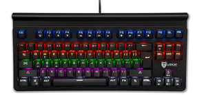 Juhtmega mänguklaviatuur Liocat KX 365 CM, Inglise (US), must v.