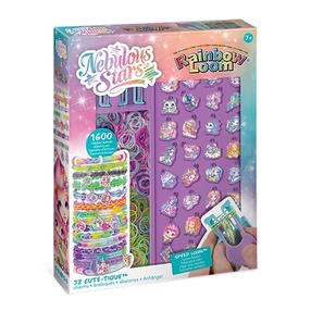 Apyrankių gaminimo rinkinys Nebulous Stars Rainbow Loom, įvairių spalvų