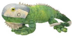 Pliušinis žaislas Wild Planet Iguana 51901, žalia sp., 10 cm
