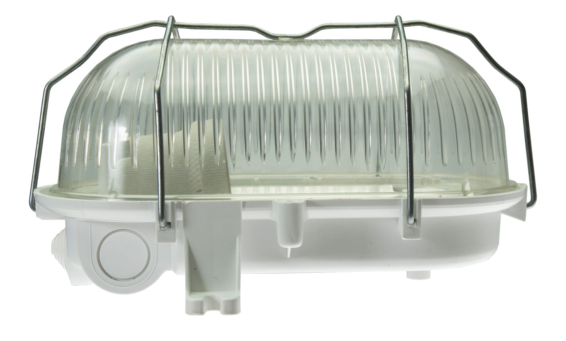 Õue laevalgusti Pawbol OWAL60 D.3166, 60W, E27, IP44, valge v., 17 cm x 12.5 cm