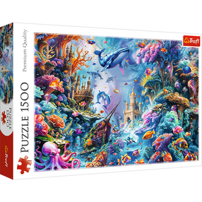 Пазл Trefl Underwater World 26217, 58 см x 85 см, 1500 шт., многоцветный