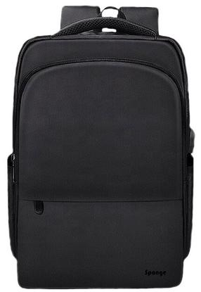 Portatīvā datora mugursoma Sponge MiniMu All Black, melna krās., 15.4"