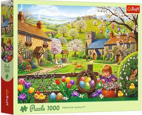 Dėlionė Trefl Easter Egg Hunt, 68 cm x 48 cm, 1000 vnt.