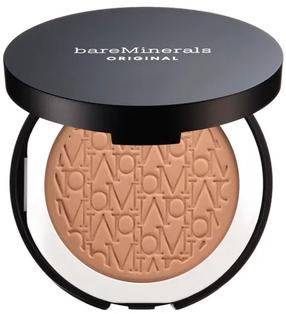 Kompakts pulveris Bare Minerals Original Talc-Free Pressed, SPF 15, 18 medium-tan, 8 g