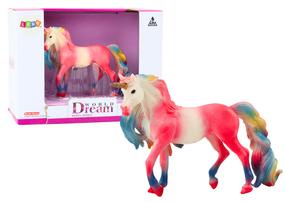 Žaislinė figūrėlė, vienaragis Lean Toys Dream World, 13.5 cm, rožinė sp.