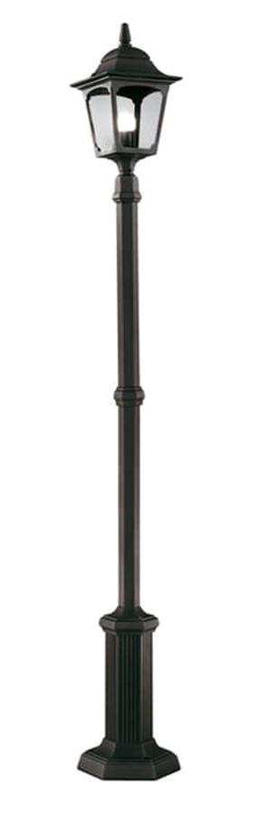 Pastatomas lauko šviestuvas Elstead Lighting Chapel, 60W, E27, IP44, juoda sp., 20.5 cm x 200 cm