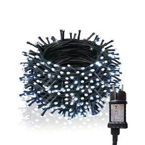 Spuldzīšu virtenes LED9577, 28 m, silti balta krās., 500 LED