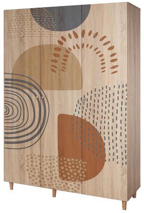 Spinta Kalune Design Lena 975, ruda sp., 52 cm x 135 cm x 192 cm
