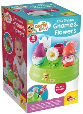 Сортировщик форм Lisciani Carotina Baby Gnome & Flowers, многоцветный