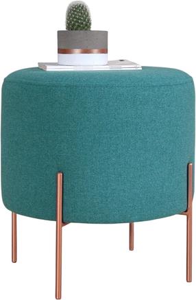 Tumba Hanah Home Copper 45, türkiissinine v./vask v., 40 cm x 40 cm x 42 cm