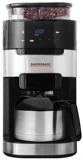 Filtrinis kavos aparatas Gastroback Grind & Brew Pro Thermo 42711, juoda sp.
