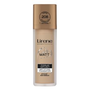 Skystas makiažo pagrindas Lirene City Matt, 208 toffee, 30 ml