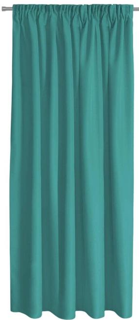 Naktinė užuolaida Atlantic ZAT-05, tamsi turkio sp., 140 cm x 250 cm