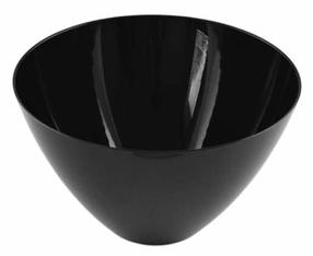 Serveerimiskauss Mori 2A Drop, Ø 22 cm, must v., polükarbonaat