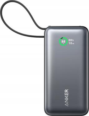 Nešiojamas įkroviklis (Power bank) Anker Nano 545, 10000 mAh, 30 W, juoda sp.