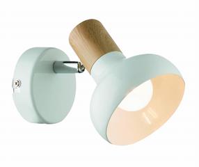 Lampa sienas Light Prestige Arezzo LP-1420/1W WH 5907796367667, E14, 1 x 40 W, balta krās. / brūna krās.