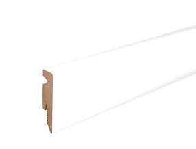 Grindjuostė Domoletti FU084L 537769 FOF A015, 240 cm x 5.8 cm x 1.5 cm x 5.8 cm, balta sp.
