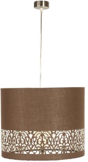 Lampa karināms Candellux Arabesca 31-19519, E27, 1 x 60 W, brūna krās. / brūna krās.