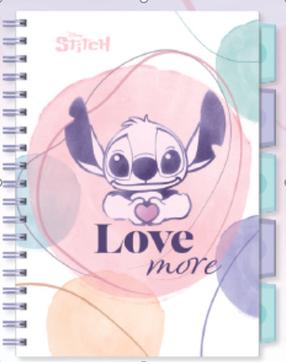 Sąsiuvinis Disney 74975PTR, langeliais, B5, 100 lapų, Įvairių spalvų
