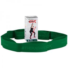 Takistuskumm Thera-Band Loops CLX, 220 cm x 5 cm, roheline v.