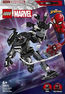 Konstruktorius LEGO® Marvel Venom šarvai-robotas prieš Miles Morales 76276, 134 vnt.