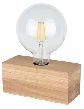 Galda stāvlampas Spot-Light Theo 7460174, E27, 25W, bez abažūra/tumši brūna krās.